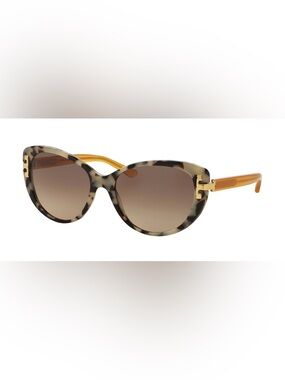 Tory Burch Tortoiseshell Cat-Eye Sunglasses with Brown Gradient Lenses